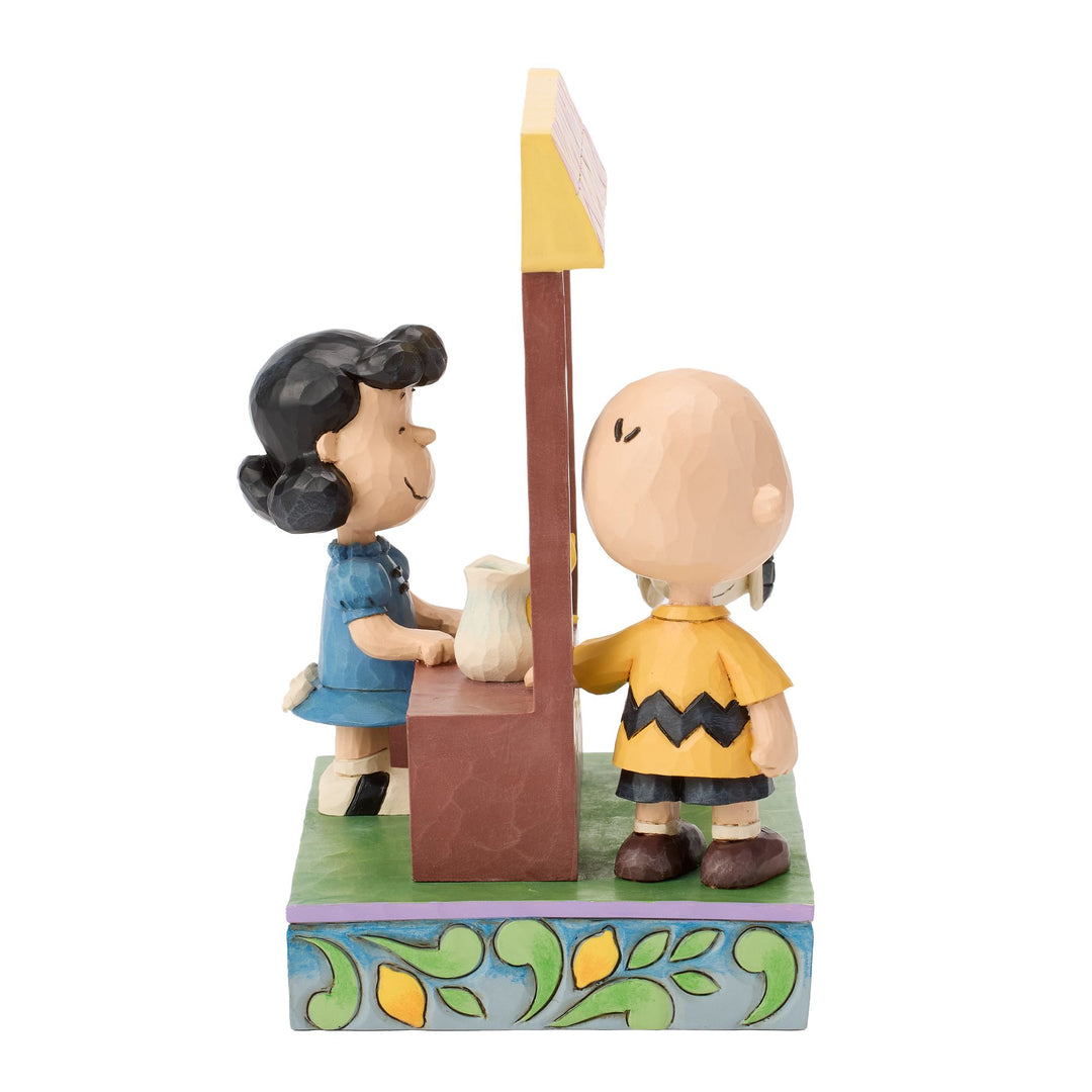 Lucy Lemonade Stand Figurine - "Lucy's Lemonade"