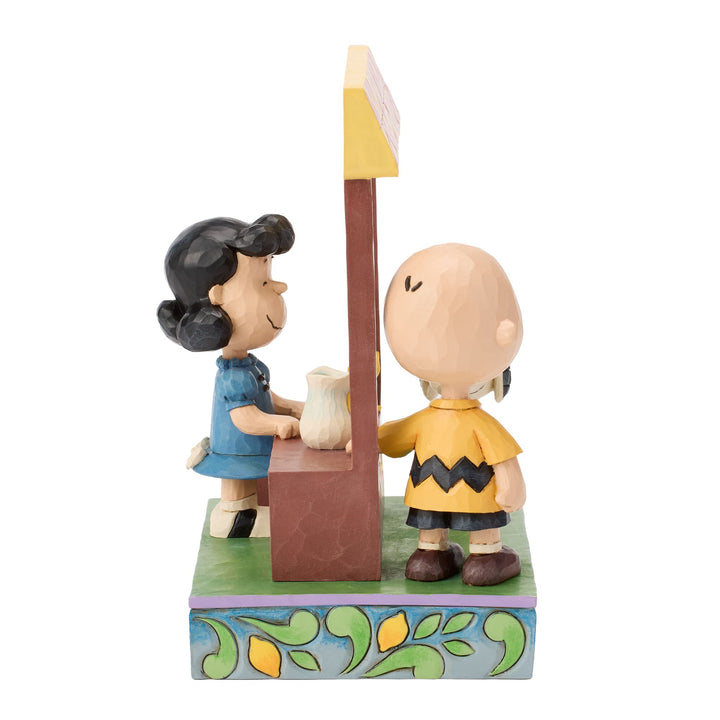 Lucy Lemonade Stand Figurine - "Lucy's Lemonade"