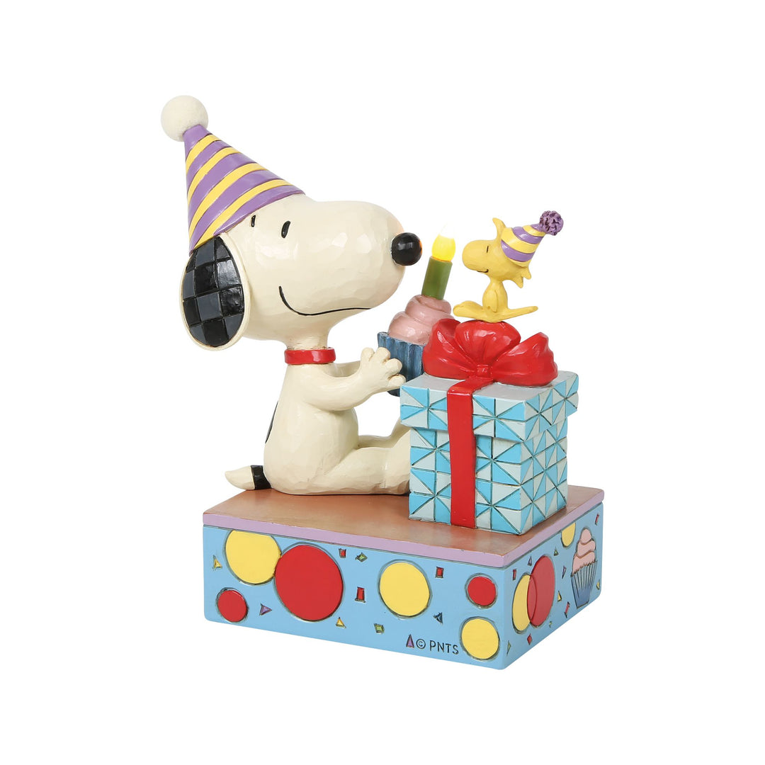 Birthday Snoopy Figurine - "You Take the Cake|"