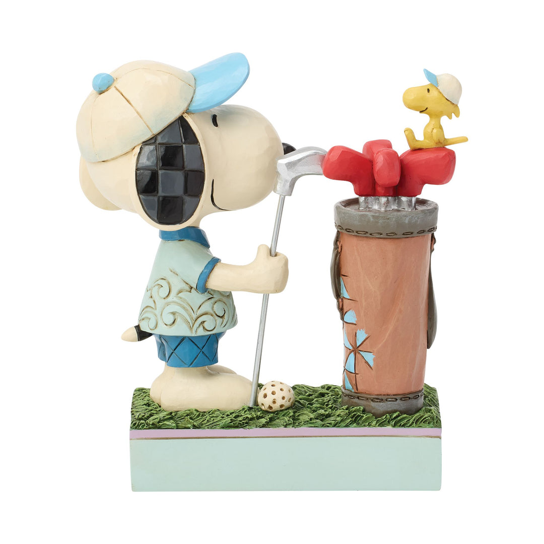 Snoopy Golfing Figurine - "Tee-rific|"