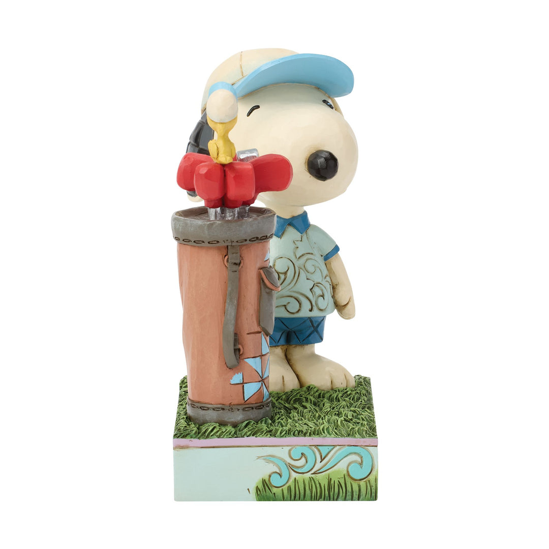 Snoopy Golfing Figurine - "Tee-rific|"