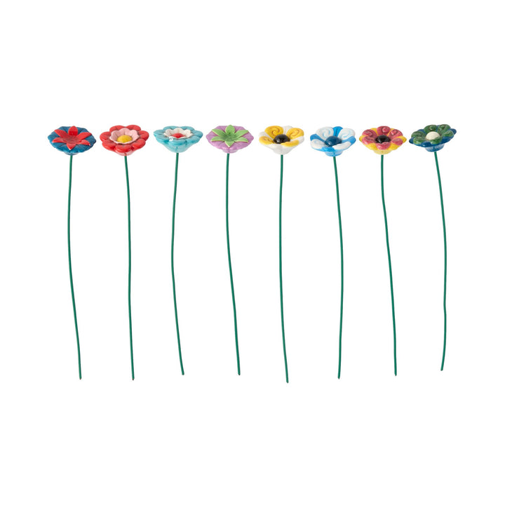 Assorted Flowers Set of 8