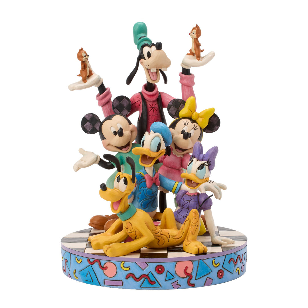 90s Retro Mickey And Friends Figurine