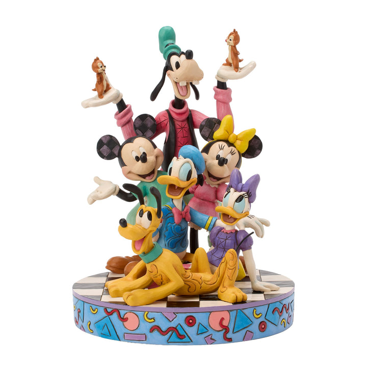 90s Retro Mickey And Friends Figurine
