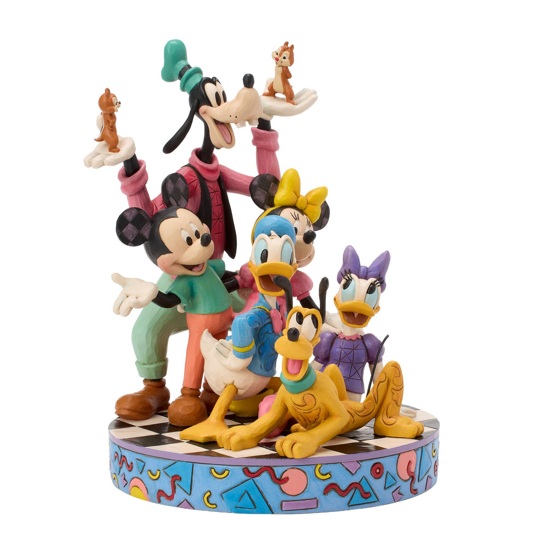 90s Retro Mickey And Friends Figurine