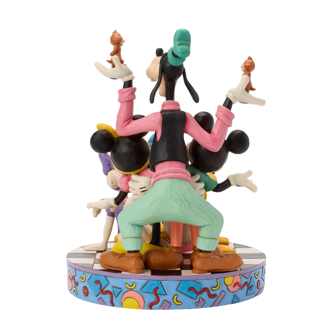 90s Retro Mickey And Friends Figurine