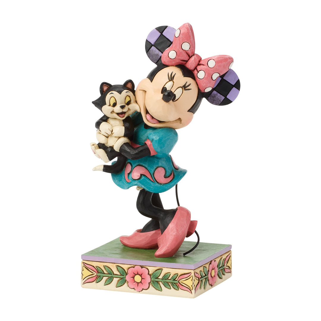 Minnie and Figaro Figurine