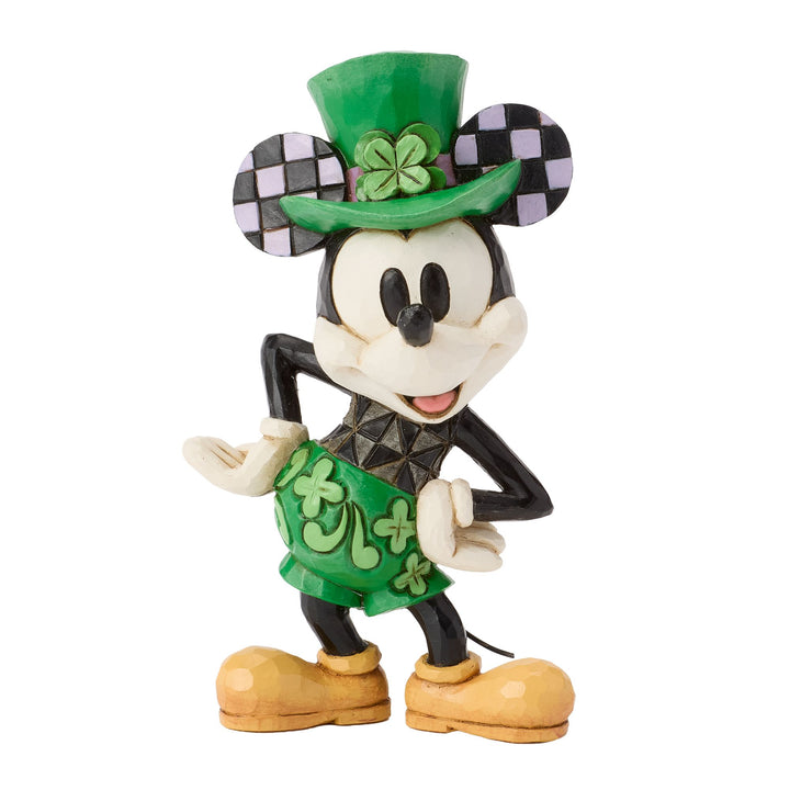 Mickey St Patricks Figurine