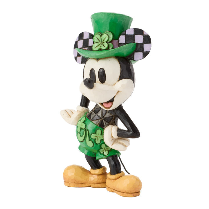 Mickey St Patricks Figurine