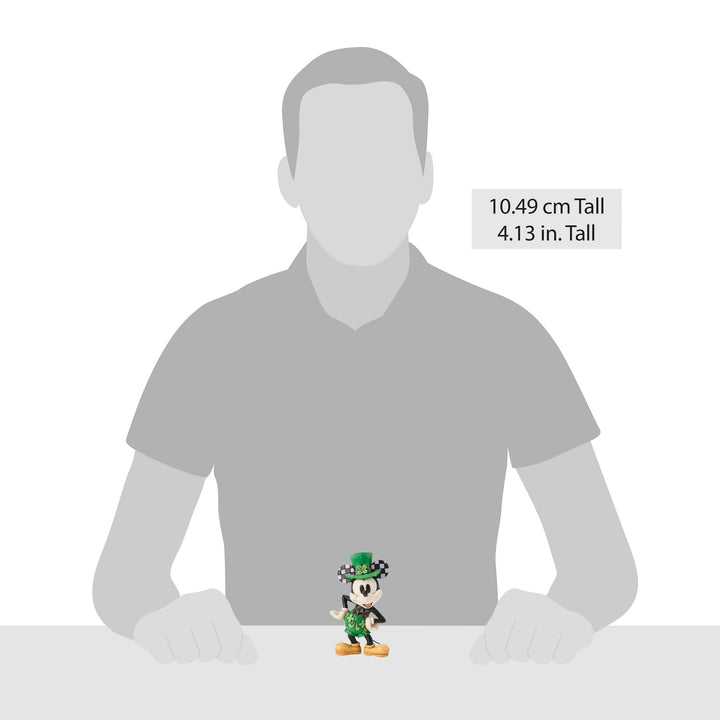 Mickey St Patricks Figurine