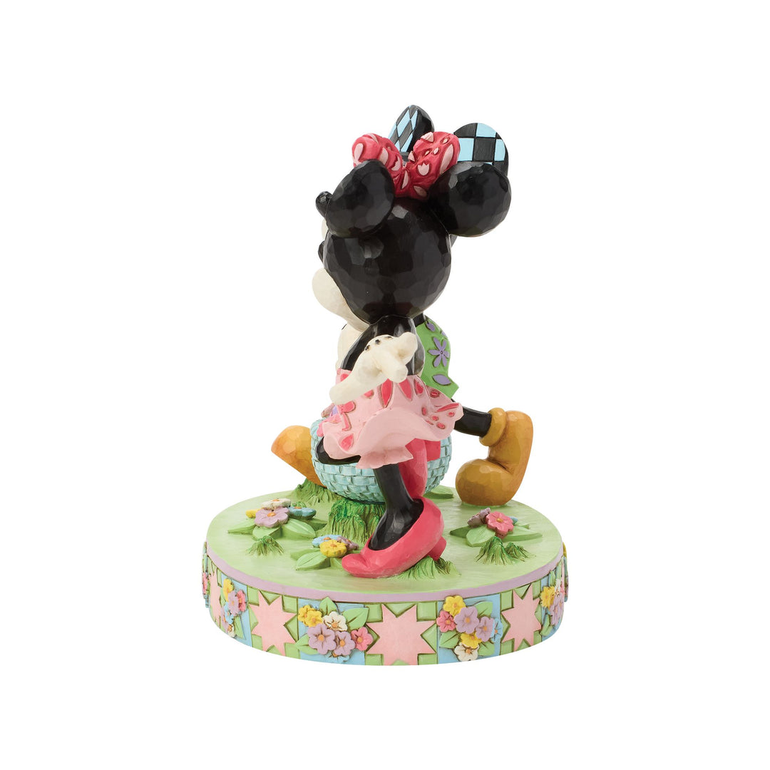 Mickey and Minnie Easter Figurine