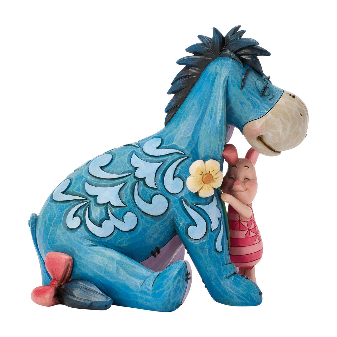 Eeyore and Piglet Hug Figurine