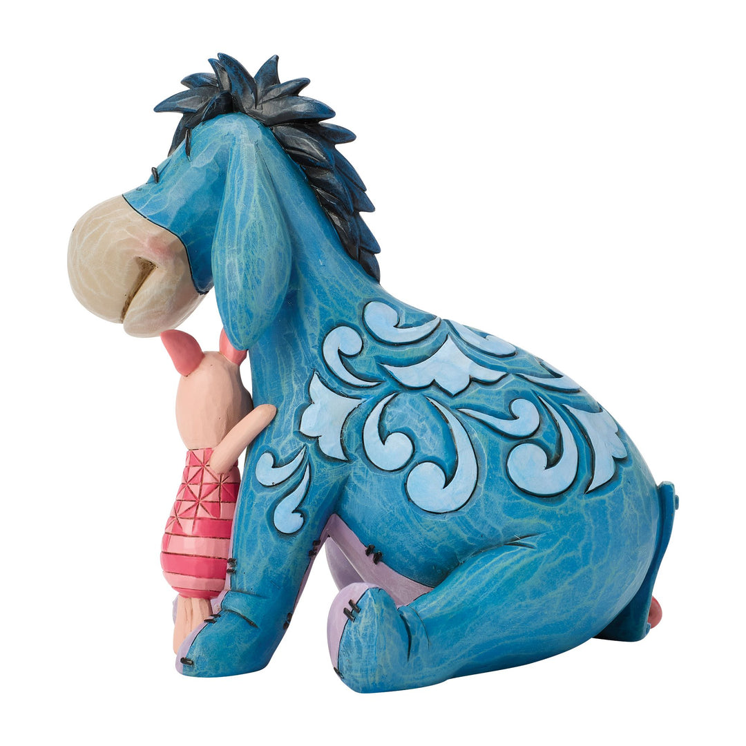 Eeyore and Piglet Hug Figurine