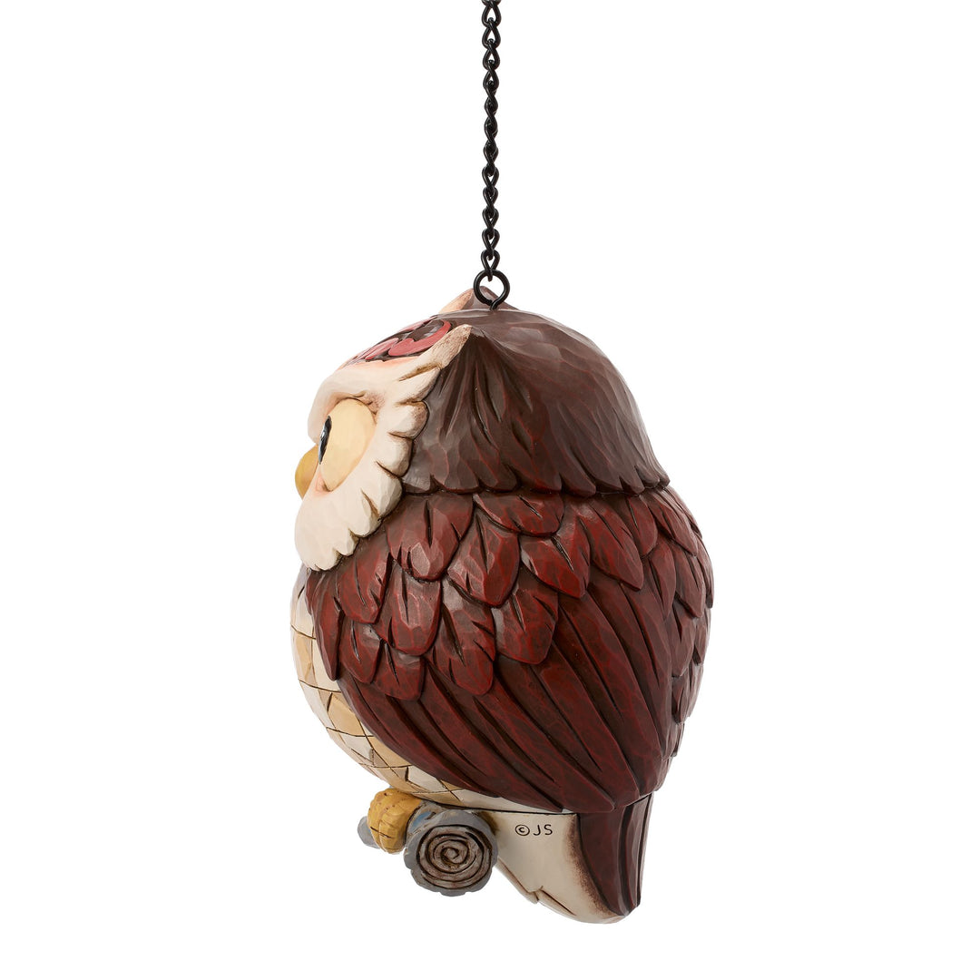 Birdhouse Owl Figurine
