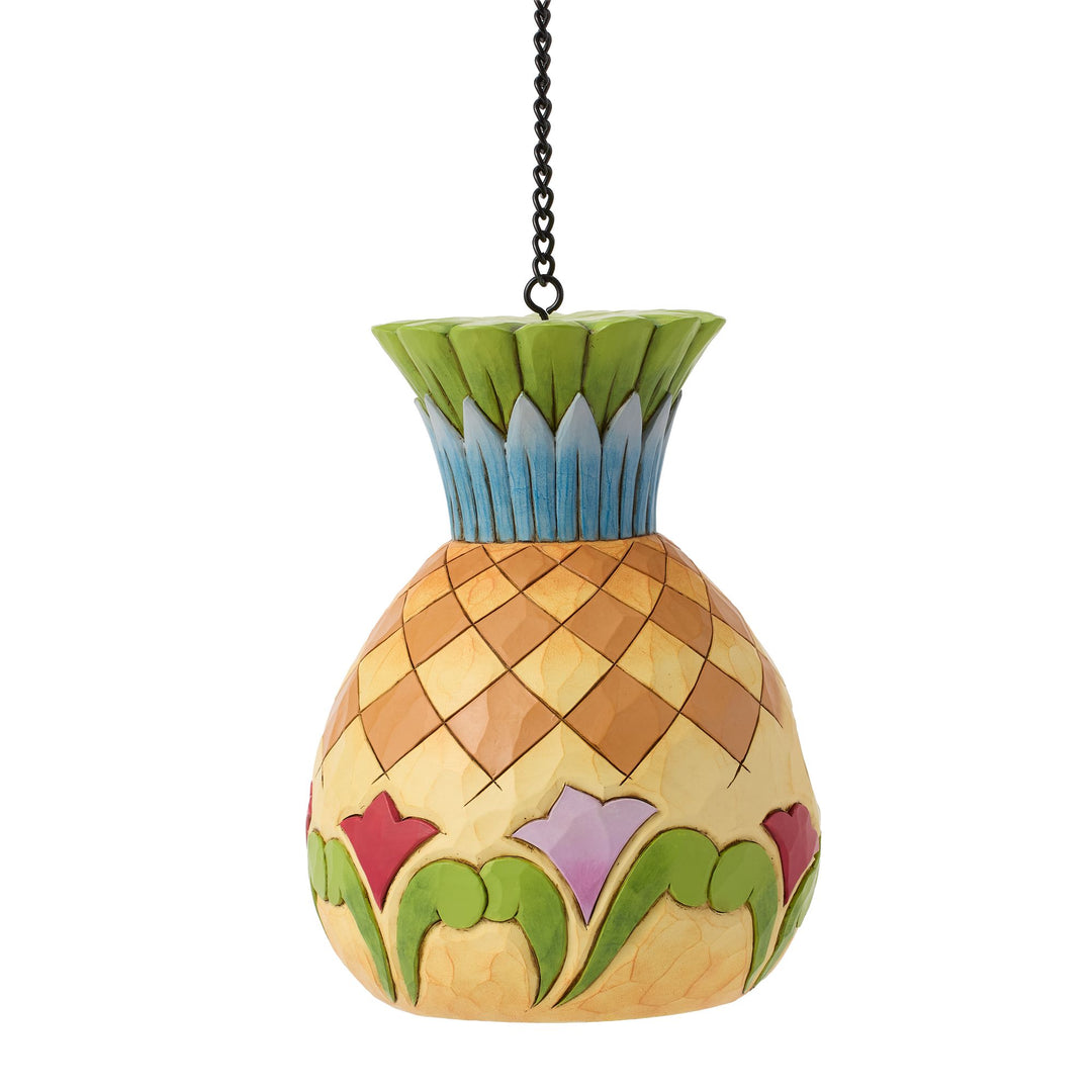 Birdhouse Pineapple Figurine