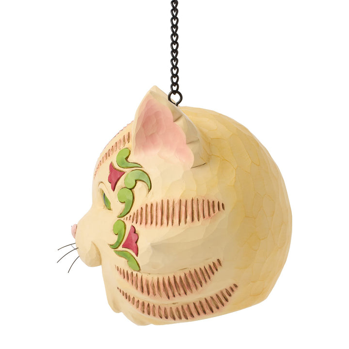 Birdhouse Cat Figurine