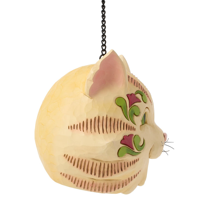 Birdhouse Cat Figurine