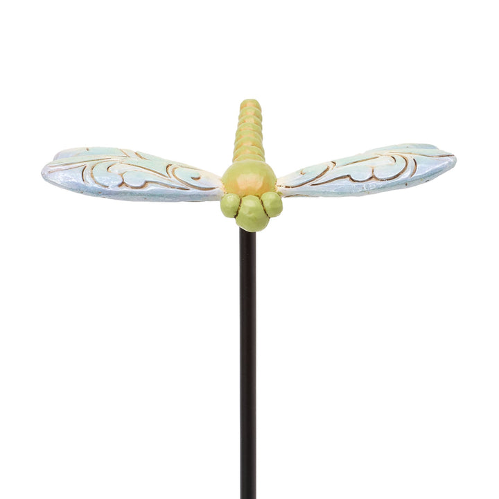 Plant Stake Dragonfly Figurine