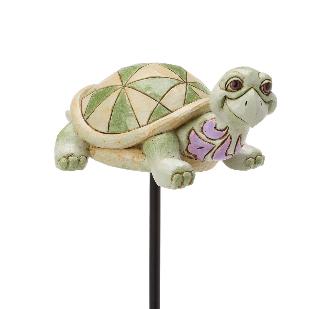Plant Stake Turtle Figurine