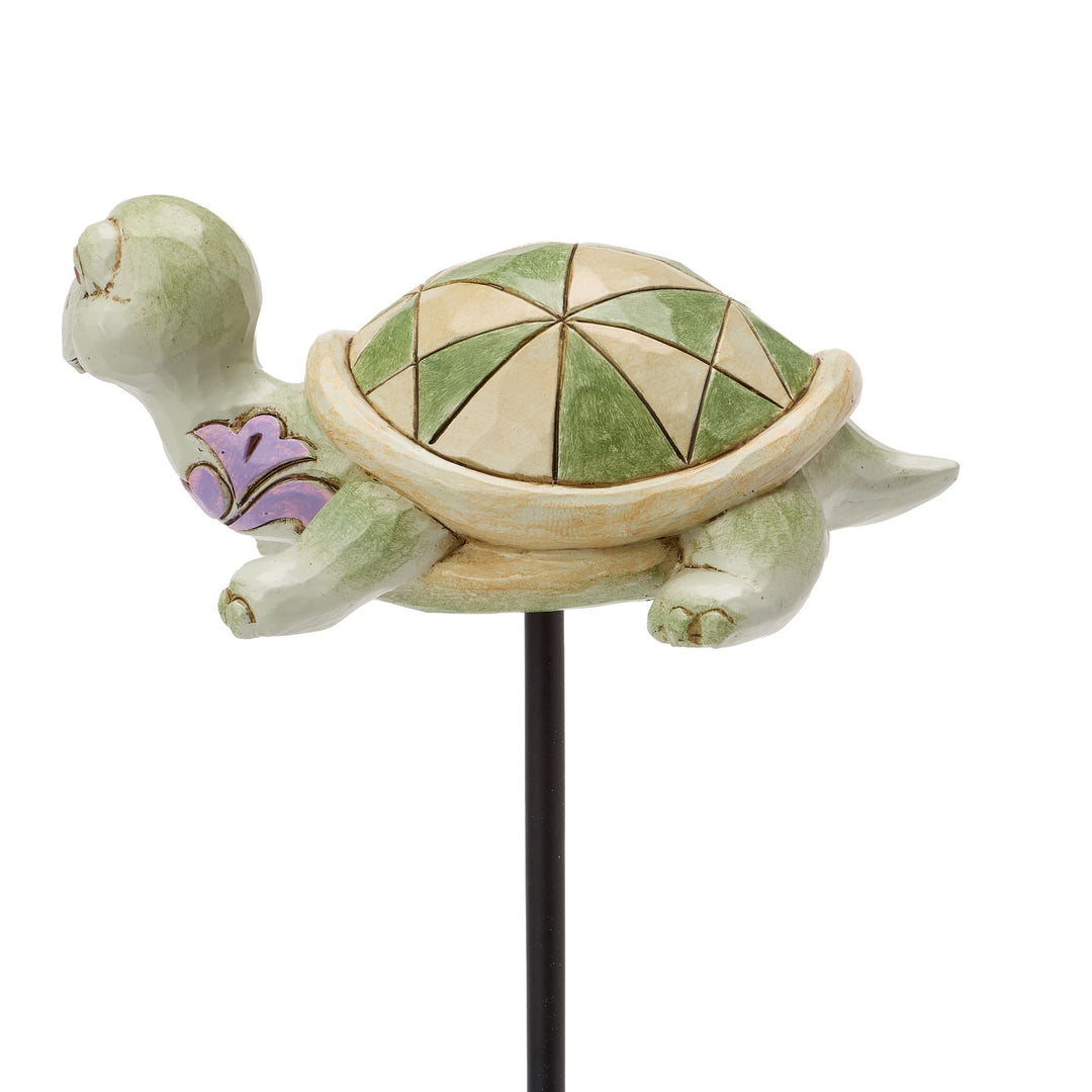 Plant Stake Turtle Figurine