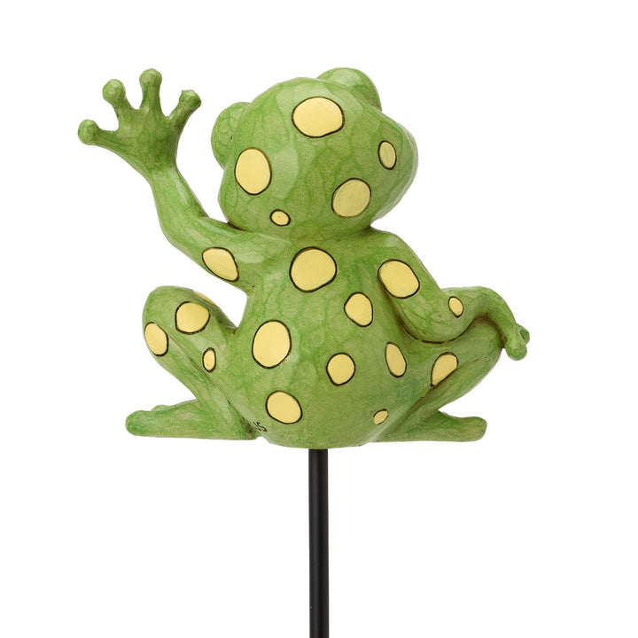 Plant Stake Frog Figurine