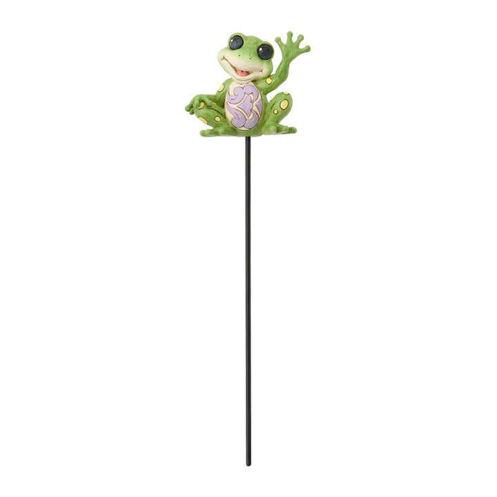Plant Stake Frog Figurine