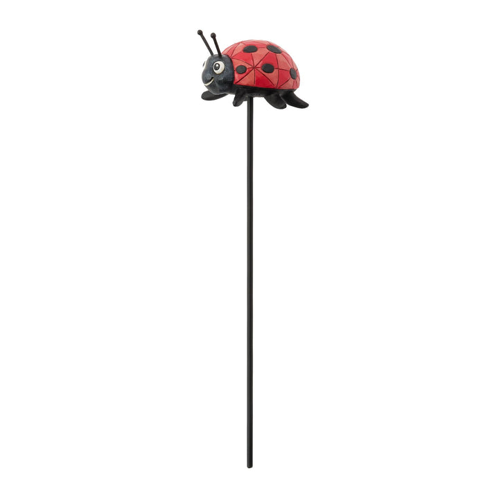 Plant Stake Ladybug Figurine