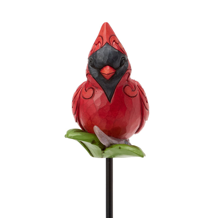 Plant Stake Cardinal Figurine