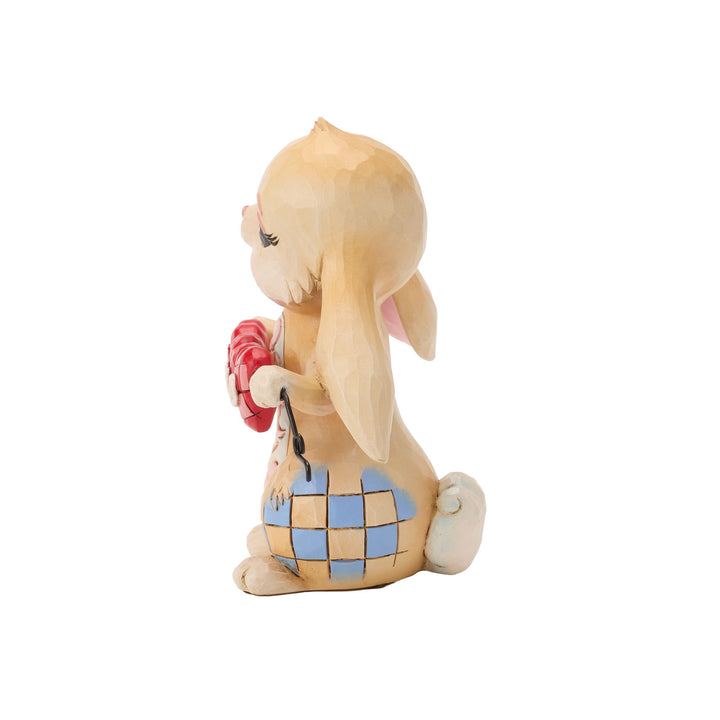 Bunny with Garland Figurine -  "You Make My Heart Hop|"