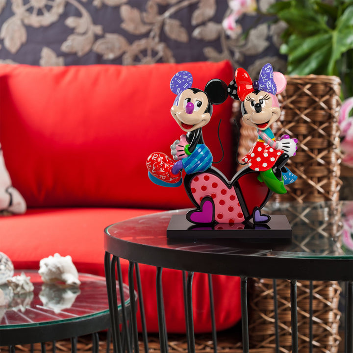 Mickey And Minnie Love Figurine by Disney Britto