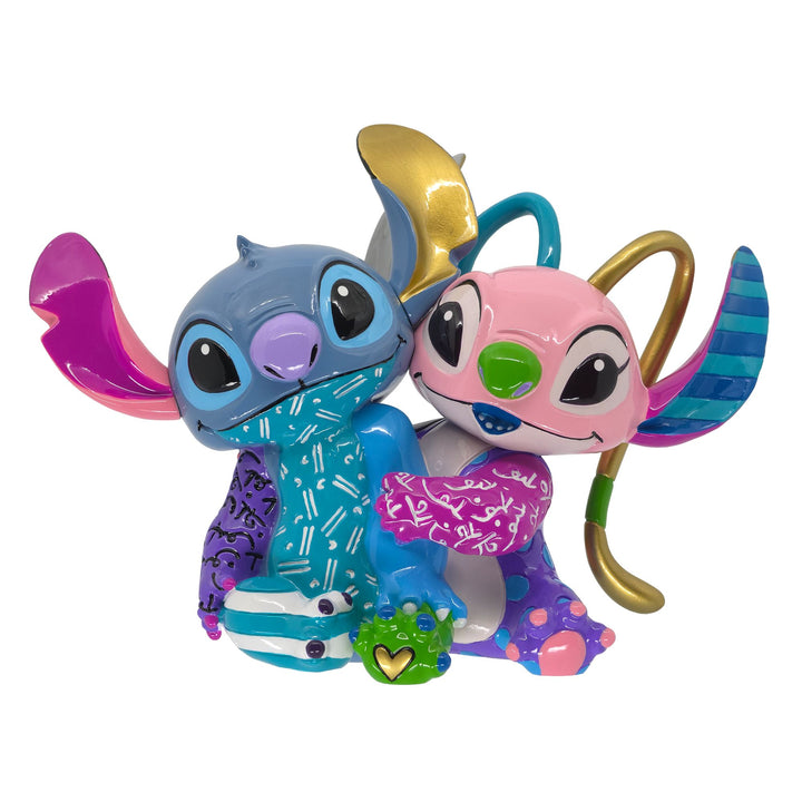 Stitch And Angel Love Figurine by Disney Britto