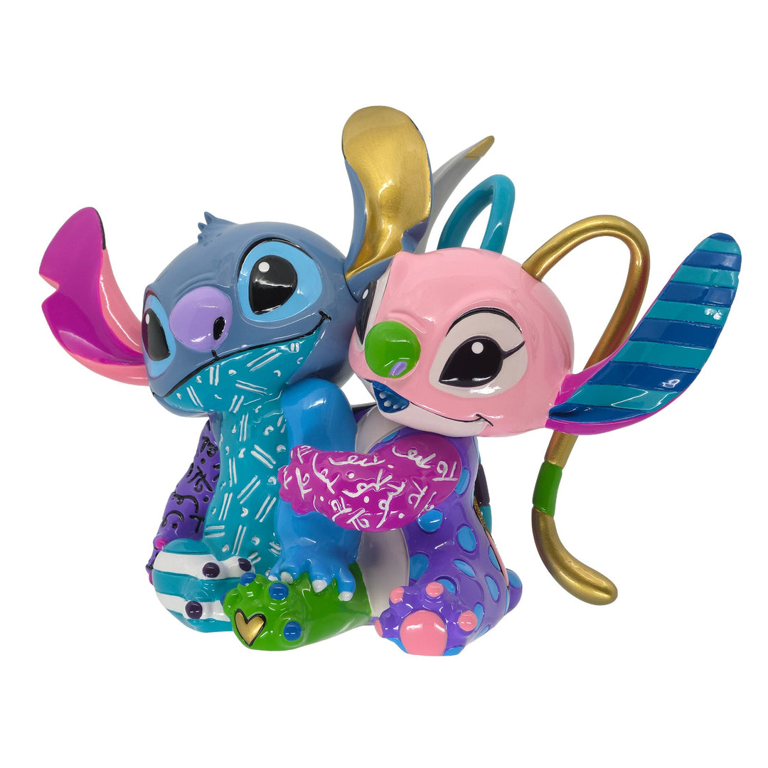 Stitch And Angel Love Figurine by Disney Britto