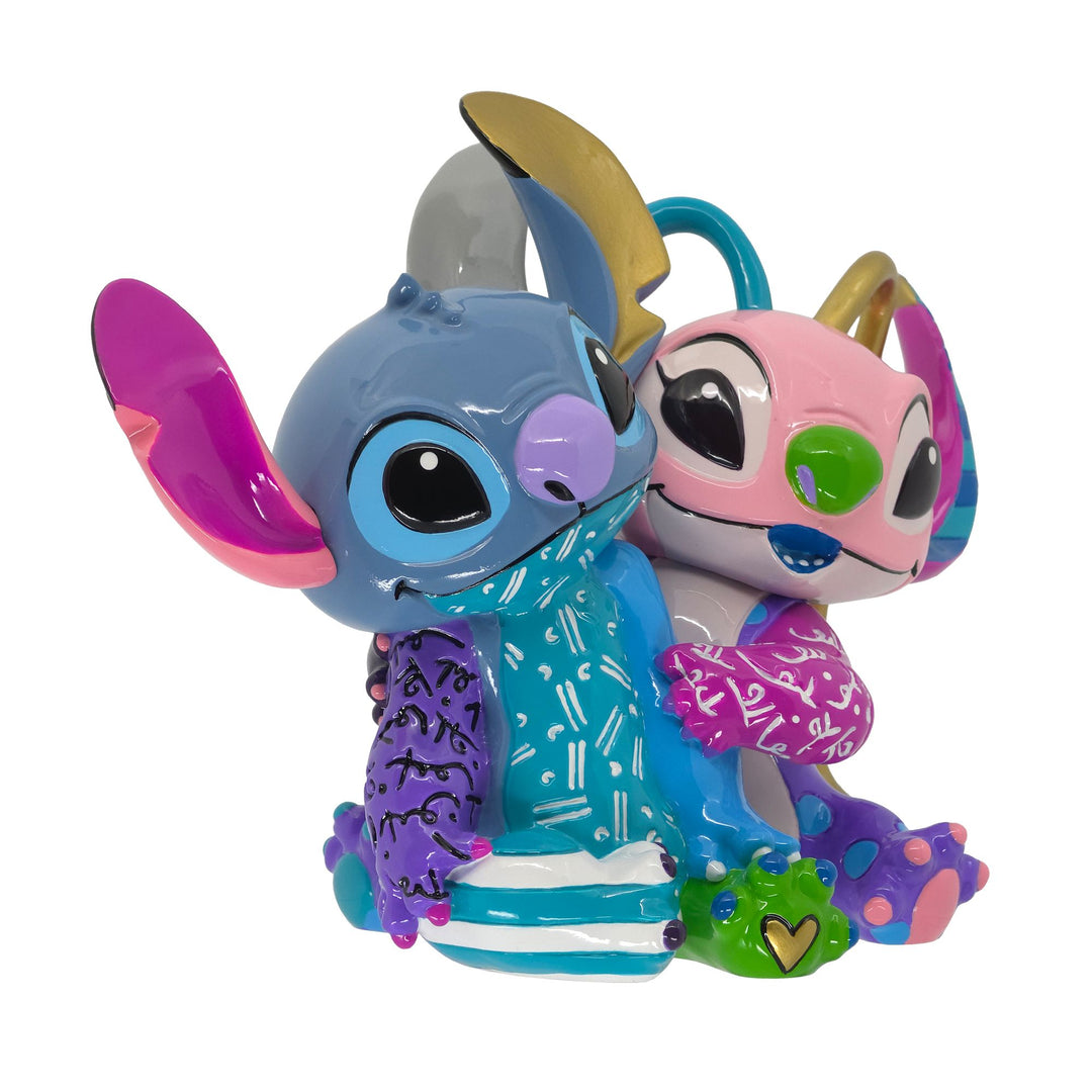 Stitch And Angel Love Figurine by Disney Britto