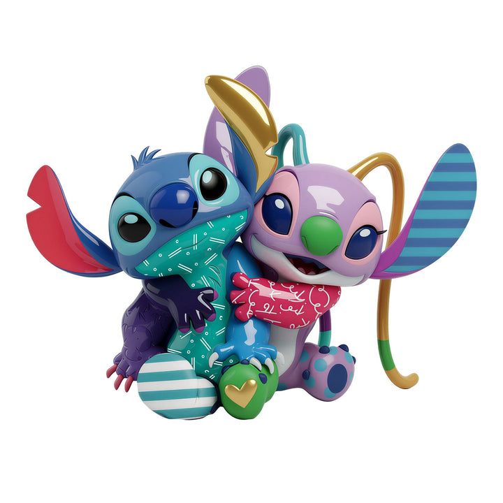 Stitch And Angel Love Figurine by Disney Britto