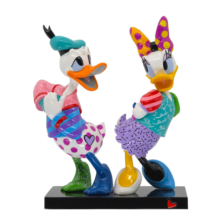 Donald And Daisy Love Figurine by Disney Britto