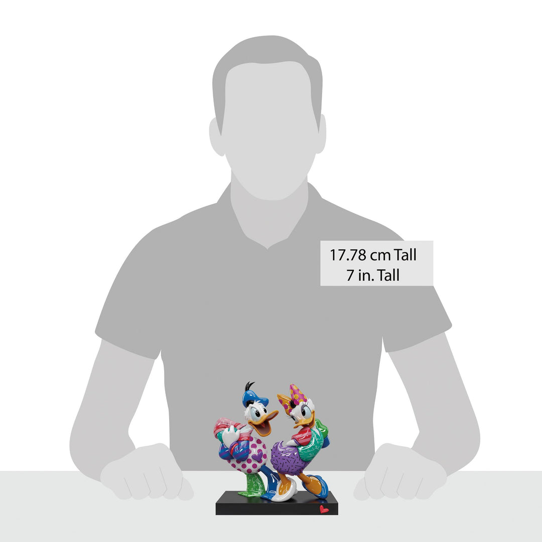 Donald And Daisy Love Figurine by Disney Britto