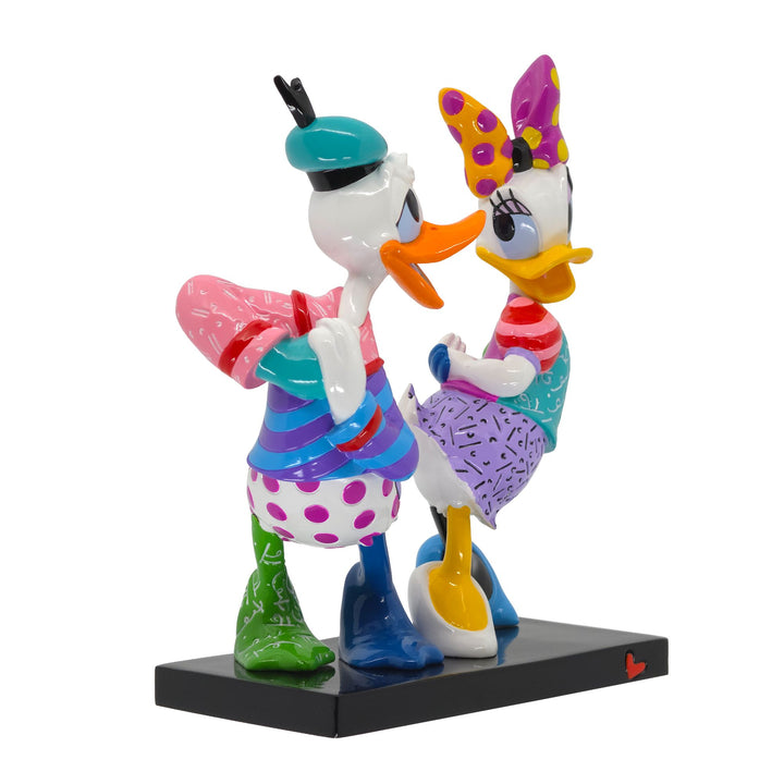 Donald And Daisy Love Figurine by Disney Britto
