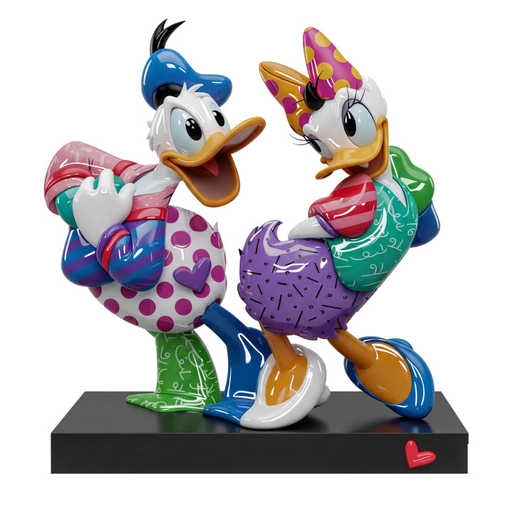 Donald And Daisy Love Figurine by Disney Britto