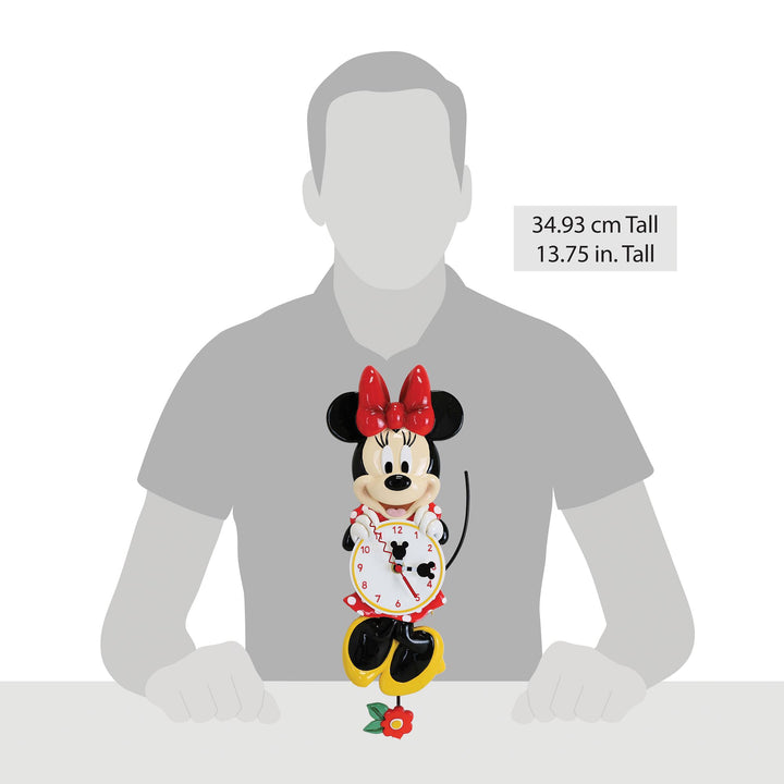 Minnie Mouse Wall Clock - Disney by Allen Designs