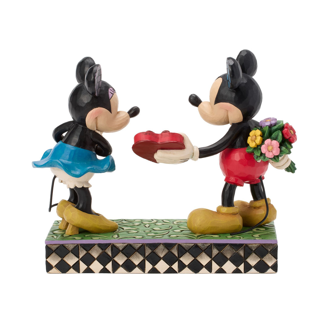 Mickey & Minnie Vintage Love Figurine - "Timeless Love"