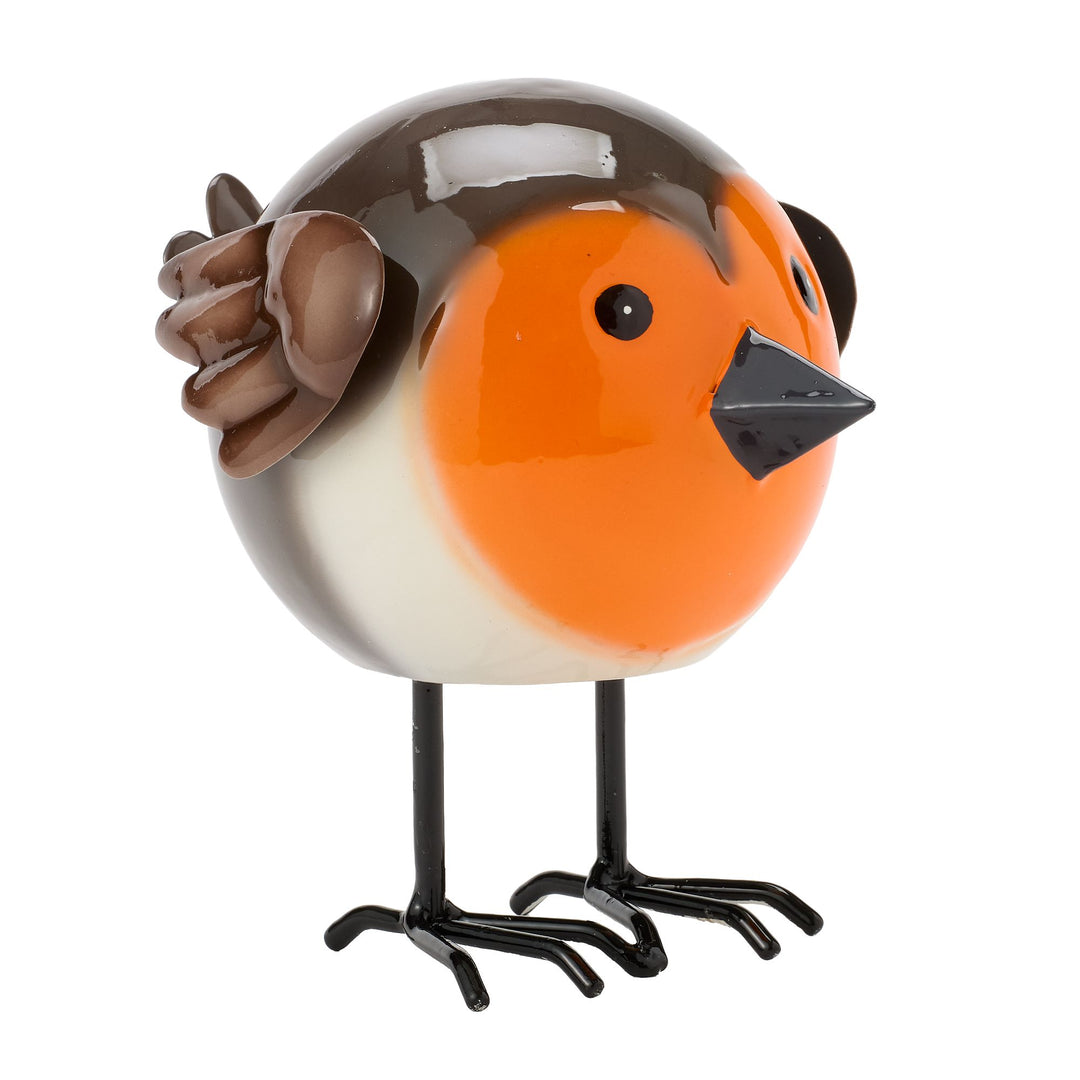 Robin Metal Ornament