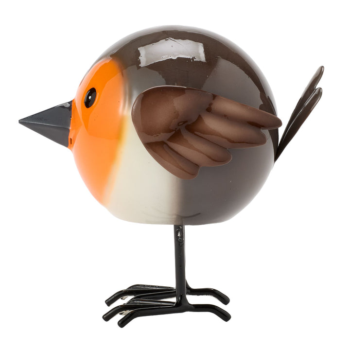 Robin Metal Ornament