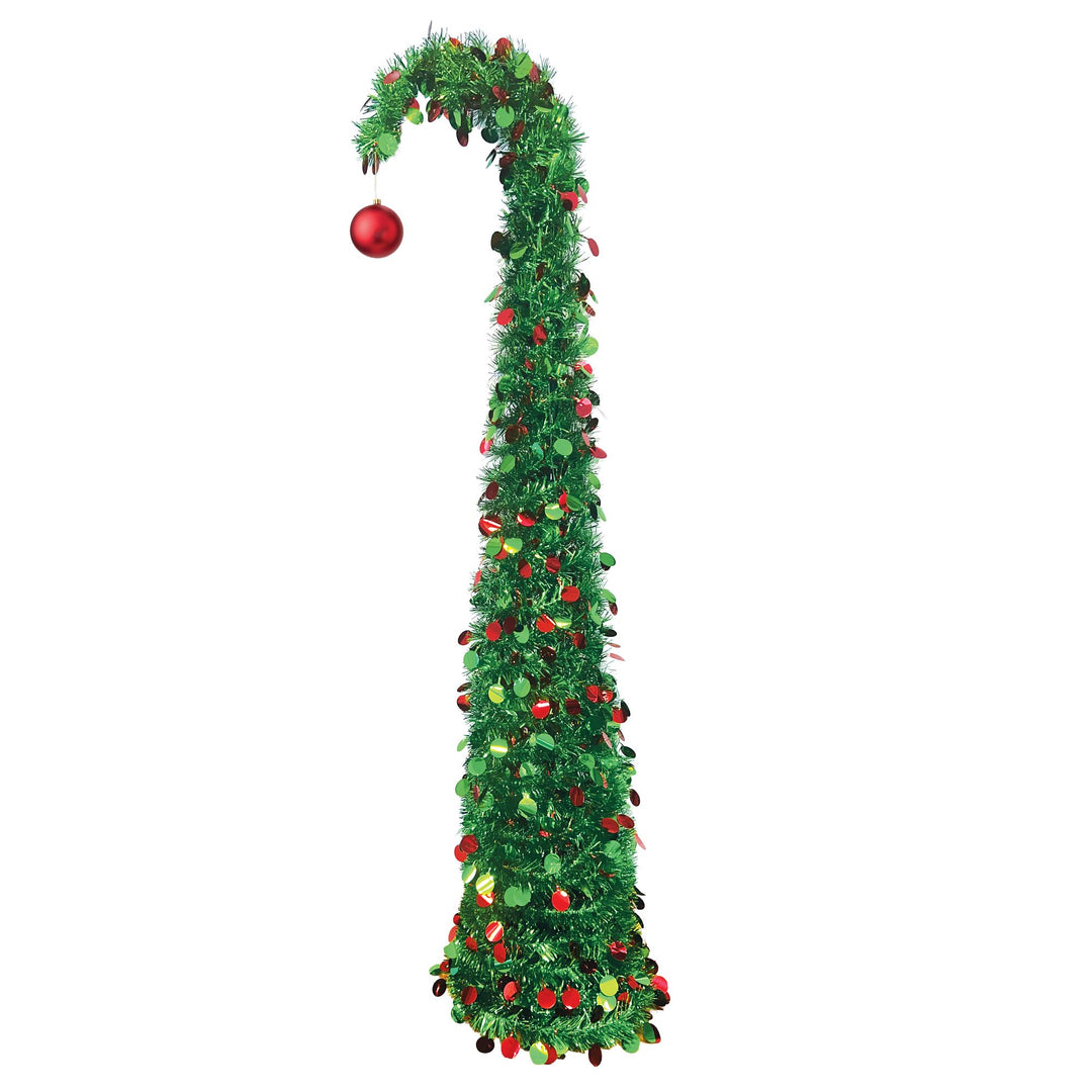 Traditional Curved Sequin Tree