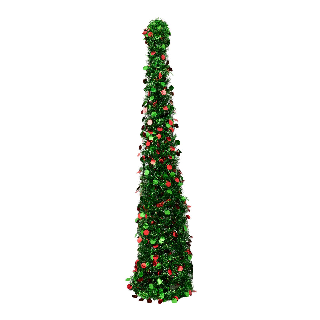 Curved Sequin Christmas Tree