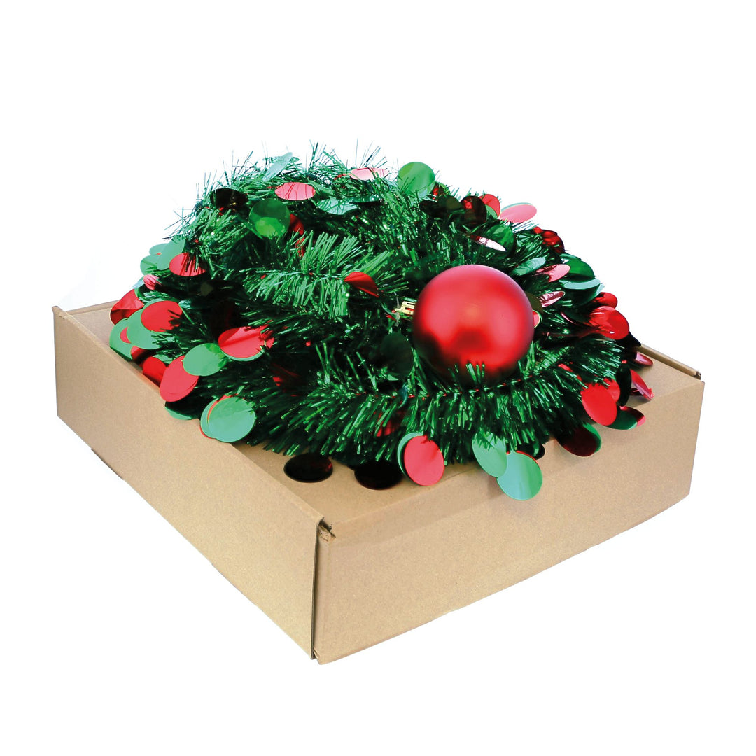 Curved Sequin Christmas Tree