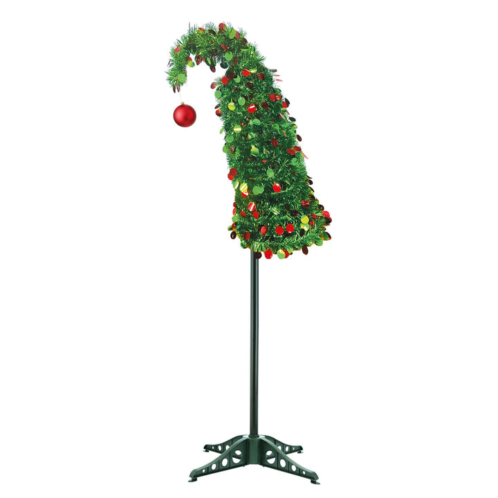 Curved Sequin Christmas Tree