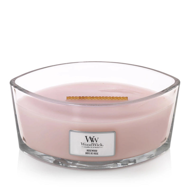 Wood Wick Candle Rosewood Ellipse