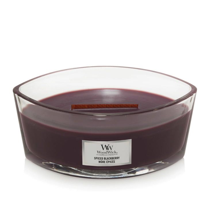 Spiced Blackberry Ellipse Wood Wick Candle