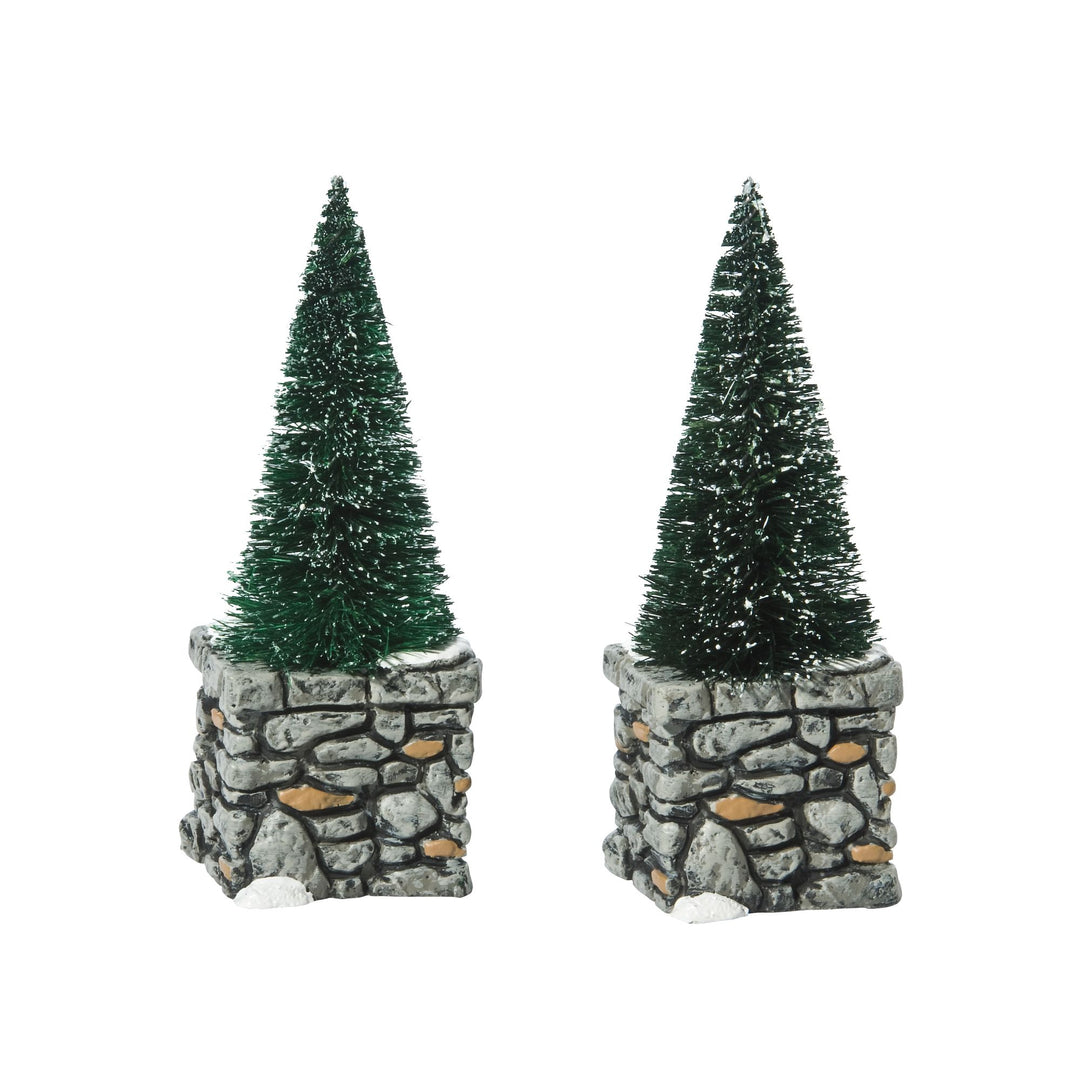 Limestone Topiaries Accessory (Set of 2) by Department 56