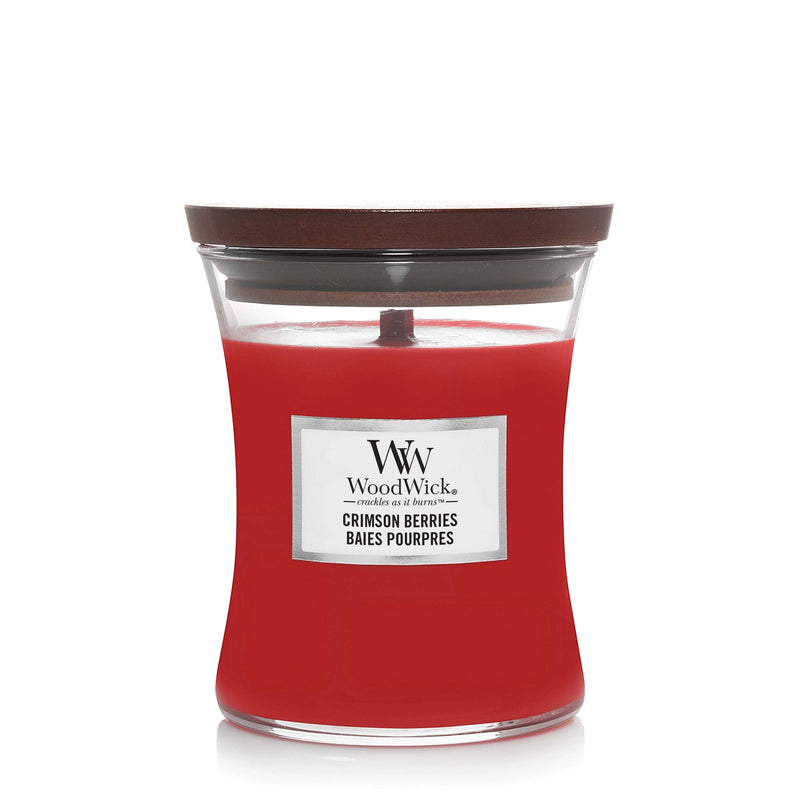 Spiced Cranberry Medium Hourglass Wood Wick Candle